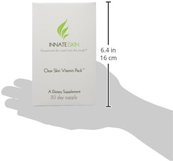 Clear Skin Acne Vitamin System | 20 Antioxidants, Botanicals, Minerals & Vitamins | 60 Count Pack of 2 by Innate Skin