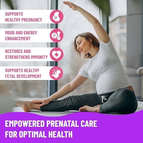 Mama's Select Prenatal Vitamins – Allergen-Free, MTHFR Friendly, Methylated Folate & B Vitamins, Easy-to-Digest, Supports Fetal Development, Once Daily, Vegan, No Biotin