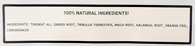Test-Tea | Testosterone Boosting Herbal Tea for Men | Ginger and Lemongrass Flavor | 20 Pack Bag | with Tongkat Ali, Tribulus Terrestris and Maca Root by Performance Enhancing Teas