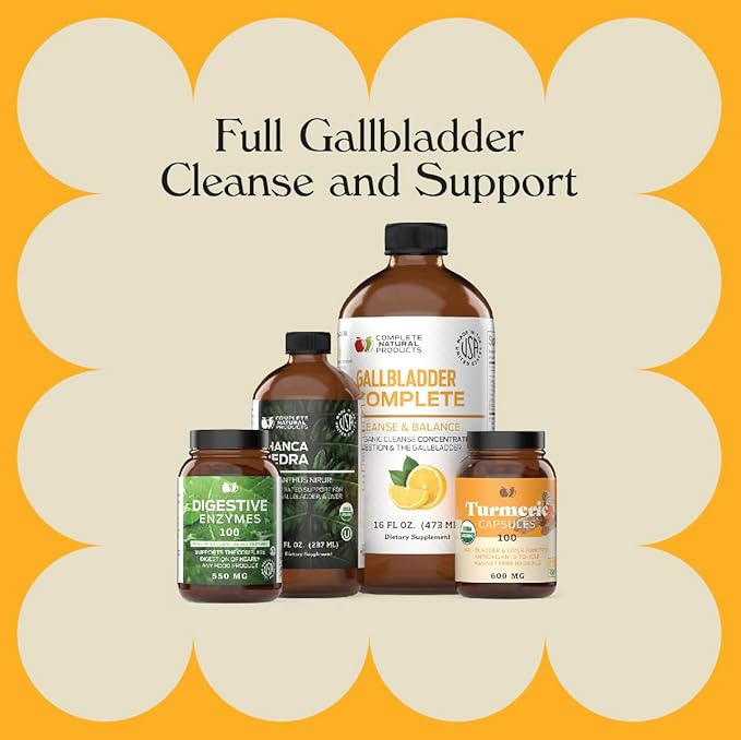 Gallbladder Complete Bundle - Full Gallbladder Cleanse Support