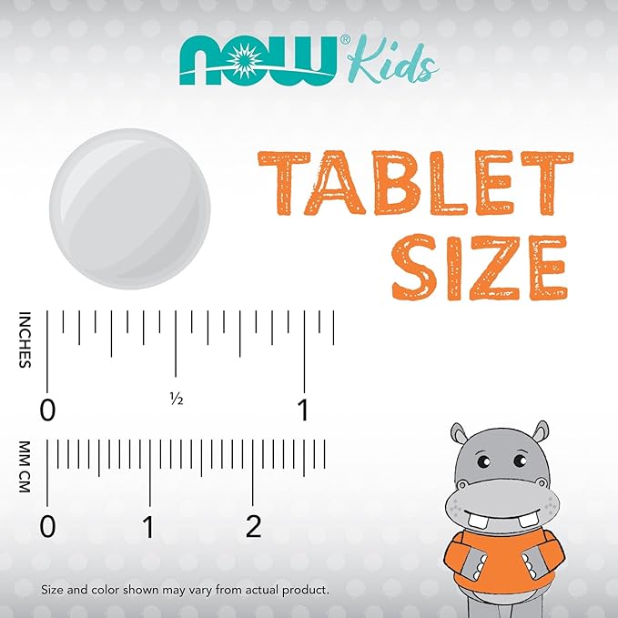 NOW Kids Supplements, Kid Vits Multivitamin, Berry Lemonade Flavor, 120 Chewable Tablets