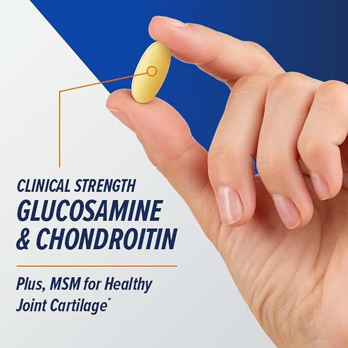 GNC TriFlex Fast-Acting | Improves Joint Comfort and Stiffness, Clinical Strength Doses of Glucosamine/Chondroitin and Boswellia- Plus Turmeric | 120 Caplets