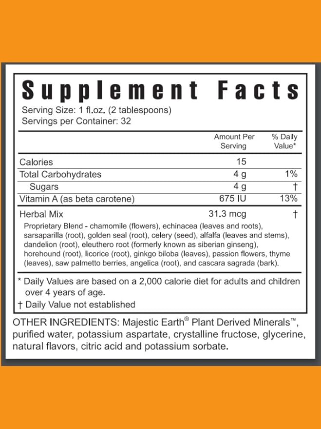 Youngevity Majestic Earth Herbal Rainforest, 32 Fl Oz - Ultimate Multi-Herbal, multivitamin and Mineral Complex for Men, Women, Kids - Immune Support Supplement - Gluten-Free