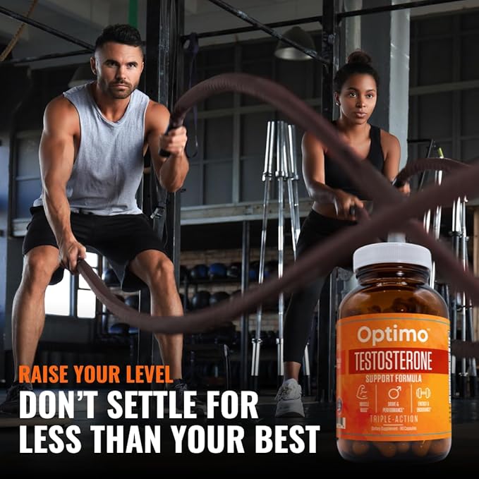 Testosterone Booster Supplement for Men & Women 9 Key Ingredients Tongkat Ali, Tribulus, Fenugreek, Ashwagandha, Maca, Boron, Zinc, VIT D, DAA - 90 Capsules