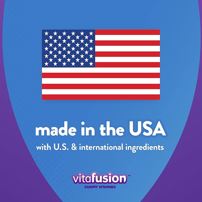 Vitafusion Kids Elderberry Gummy Vitamins, Delicious Immune Support Gummies for Kids, 60Ct