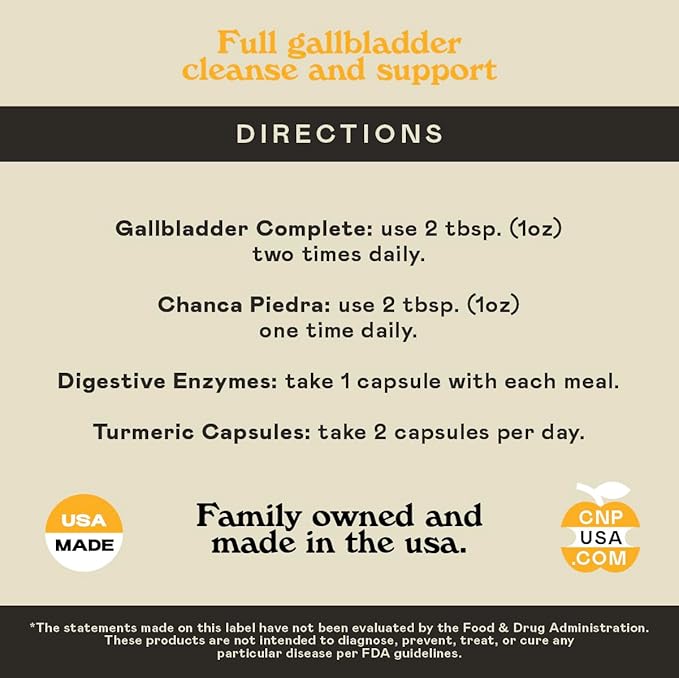 Gallbladder Complete Bundle - Full Gallbladder Cleanse Support