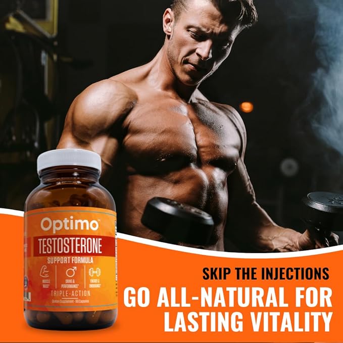 Testosterone Booster Supplement for Men & Women 9 Key Ingredients Tongkat Ali, Tribulus, Fenugreek, Ashwagandha, Maca, Boron, Zinc, VIT D, DAA - 90 Capsules