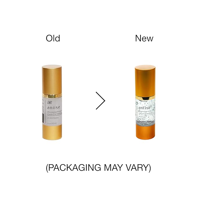 Anti-Aging Complex Serum for Face, Multi Vitamin System for Glowing and Brighter Skin, with Vitamin C, Collagen, Rosehip Seed Oil, COQ-10 1 oz (30ml)