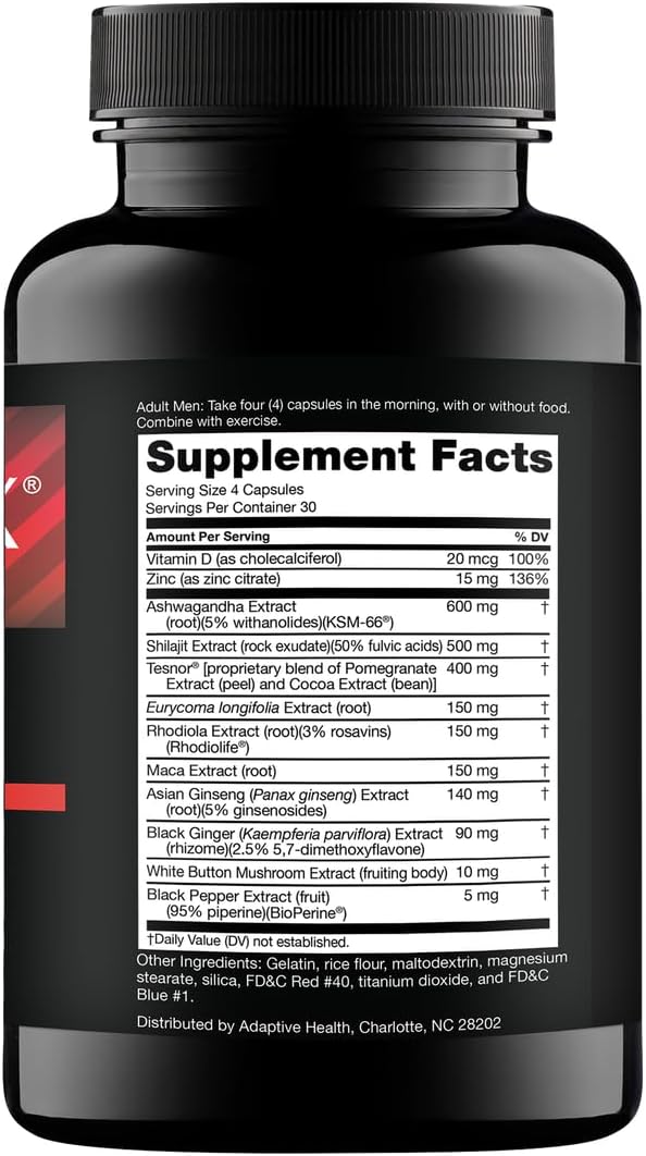 Nugenix Total-T Maxx - Maximum Total Testosterone Booster for Men, 120 Count