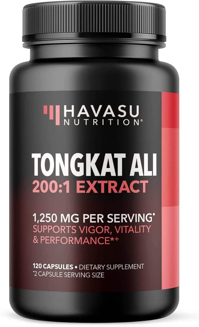 Longjack Tongkat Ali for Men - Tongkat Ali Extract 200:1, 1,250mg Per Serving - Eurycoma Longifolia Extract Supports Male Health, Performance and Energy - 2 Month Supply Long Jack Tongkat Ali Capsules