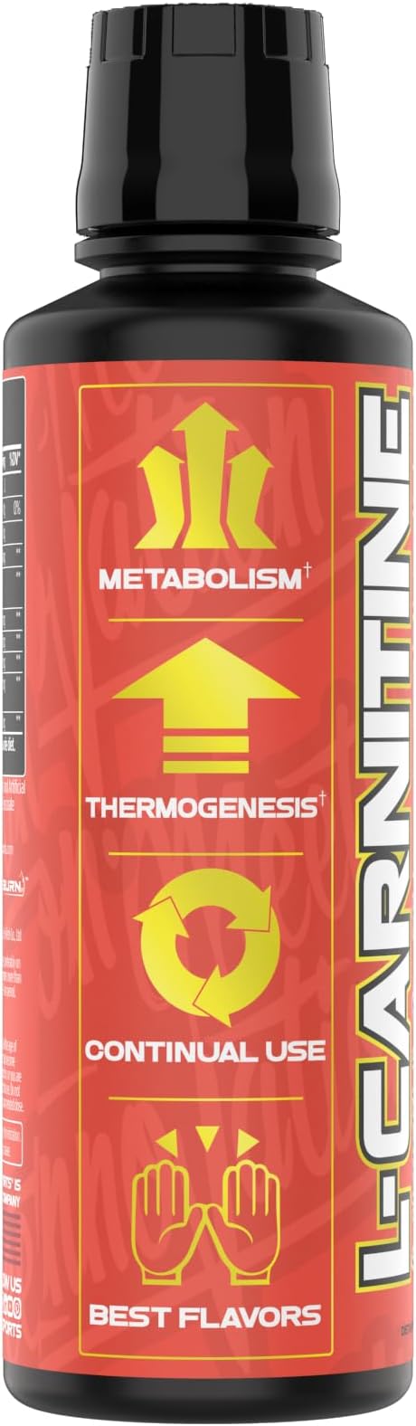 VMI Sports L-Carnitine 1500 Heat Stimulant Free Thermogenic Metabolic Support & Fat Loss for Men & Women | 1500mg L-Carnitine | Convenient Liquid (Peach Mango)