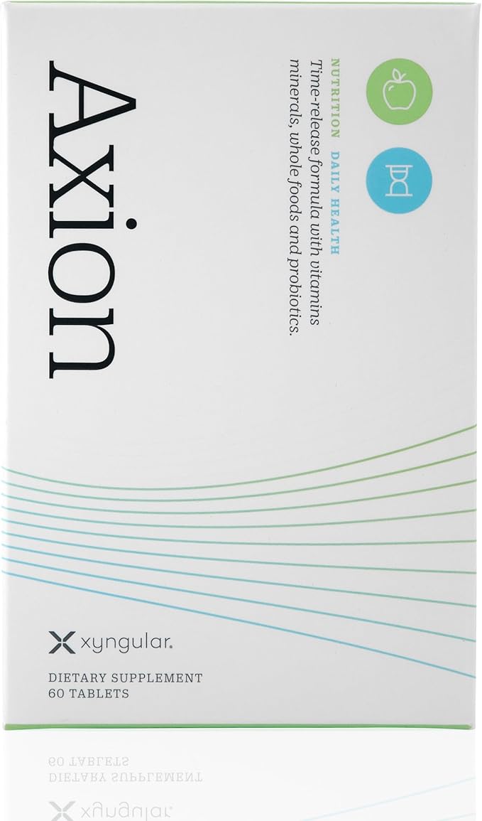 Axion | 60 Tablets | Multivitamin for Women and Men | Vitamins, Minerals, Probiotic, and Digestive Enzymes | Vitamin B12, Vitamin C, Vitamin D, Vitamin E, Magnesium, Zinc, Biotin, and More
