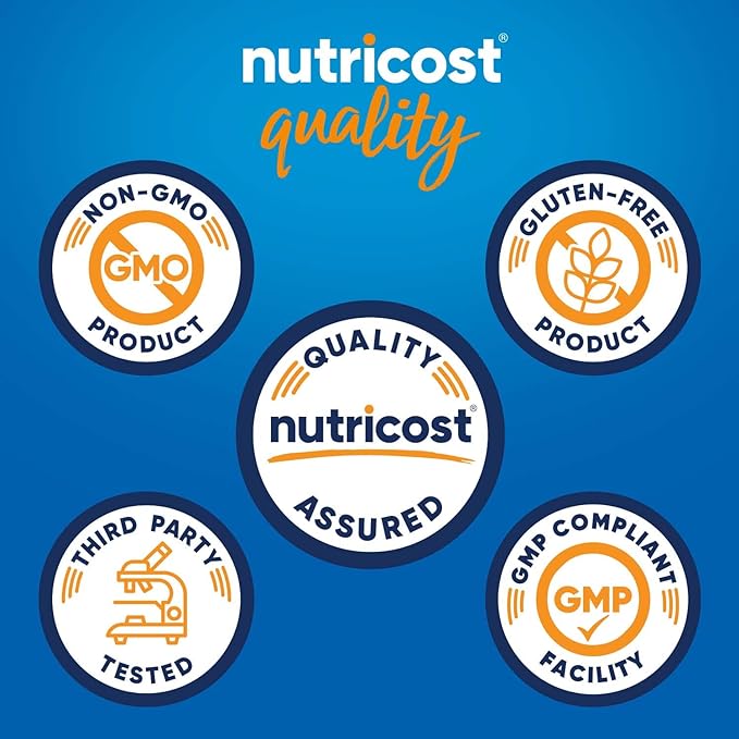 Nutricost D-Aspartic Acid Capsules (180 Caps) (3 Bottles)