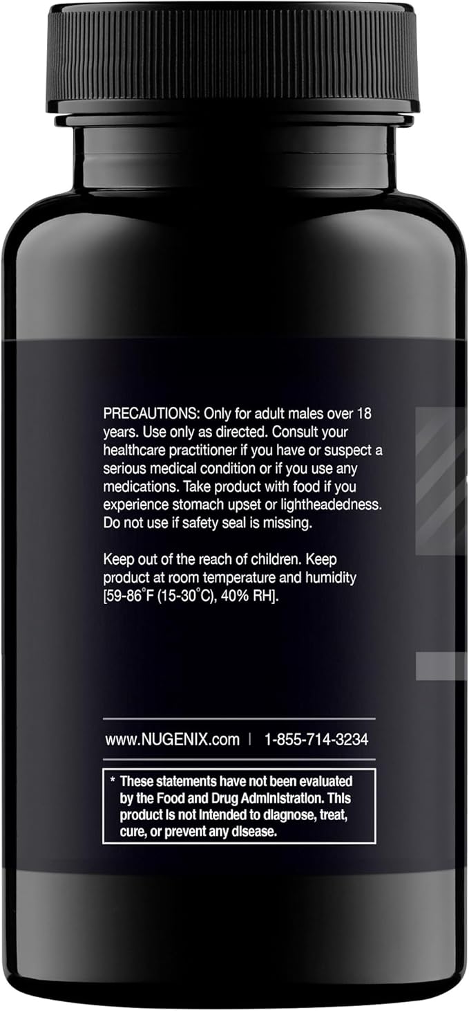 Nugenix T Boost - Free Testosterone Booster Supplement for Men - 42 Count