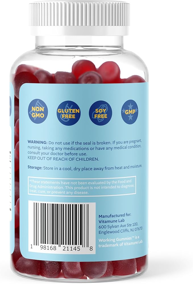 Vitamins ADK Gummies - Vitamin A D3 K2 Supplement - A 3000 iu, D3 5000 iu, K2 500mcg for Immune, Joint, Bone, Heart, Vision Health - Kids, Adults, Women - 60 Count Blueberry Flavor