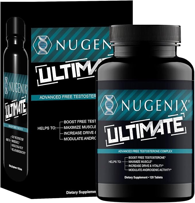 Nugenix Ultimate, Testosterone Booster, 120 tablets