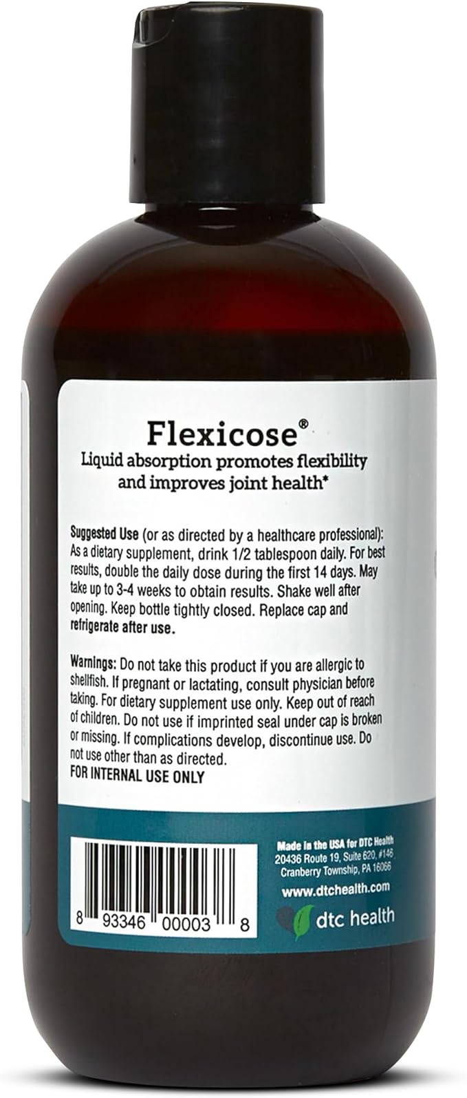 Liquid JointCare 8 oz(2 bottles) for Joint Health & Cartilage Protection