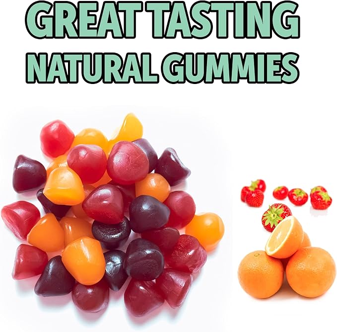 Yuve Vegan Multivitamin Gummies for Men and Women - Daily Energy, Strength, Immunity - Vitamin A, C, B3, B6, B12, Biotin & Zinc - Delicious Chewable Supplement - Non-GMO, Gluten & Gelatin-Free - 60ct