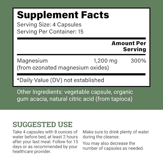 15 Day Gut Cleanse Detox For Women and Men - Vegan, Non-GMO Ingredients For Waist Loss and Constipation Relief With A 15 Day Cleanse Gut Support Without Cramping, As Seen On TikTok (60 Capsules)