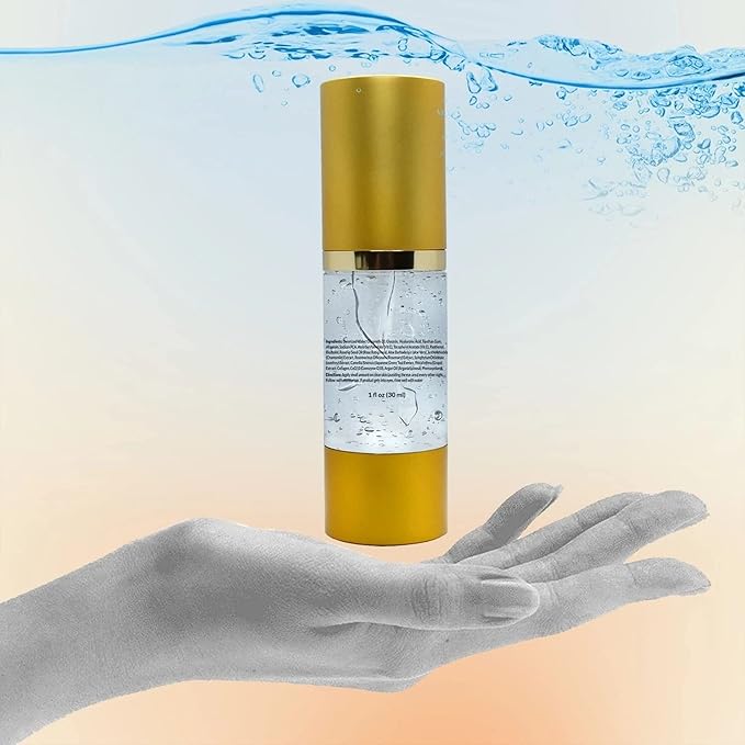 Anti-Aging Complex Serum for Face, Multi Vitamin System for Glowing and Brighter Skin, with Vitamin C, Collagen, Rosehip Seed Oil, COQ-10 1 oz (30ml)
