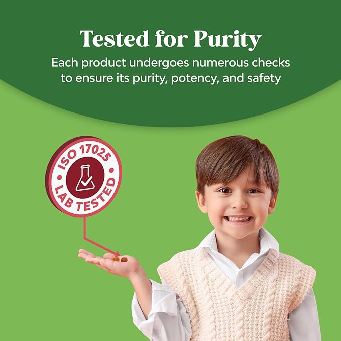 Plant Based Kids Multivitamin Gummies - Multivitamin for Kids Immunity Support Gummies with Vitamins A C D3 E B and Zinc Gelatin and Gluten Free Non-GMO Kids Vitamins Gummy Multivitamin Formula 180ct