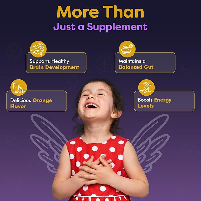 NuBest Tall Fizzy - Bone Strength, Immunity, Digestive Health for Kids & Teens | Probiotic, Calcium, Magnesium from Red Marine Algae, Vitamin D3, K2 & Zinc | 30 Orange Effervescent Tablets - Ages 4+