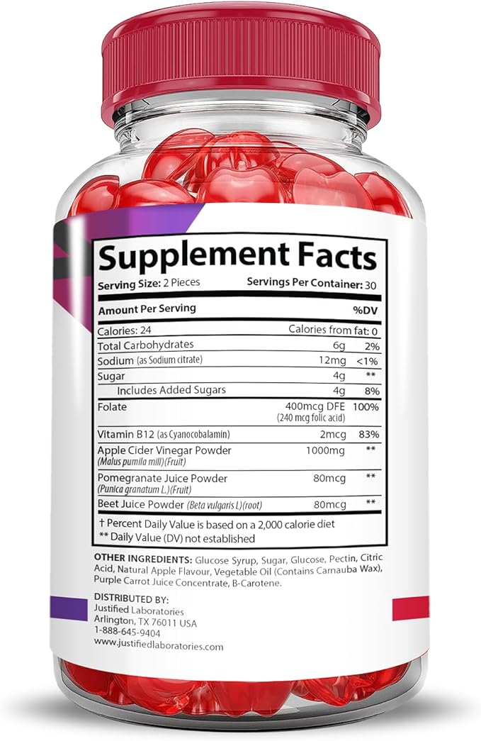 (10 Pack) Keto Snax Keto ACV Gummies Advanced Formula 1000MG Keto Snax Keto Gummies Apple Cider Vinegar Formulated with Pomegranate Beet Juice Powder B12 Vegan Non GMO 600 Gummys