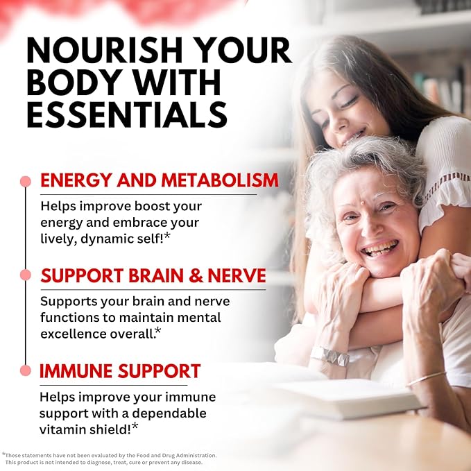 Vitamin B Complex Supplement with 20000 mcg - Extra Strength for Men and Women - Vegan| Raspberry Liquid Drops| USA Made, B1, B2, B3, B5, B6, Biotin, Folic Acid & B12 Methylcobalamin | 4 Months Supply