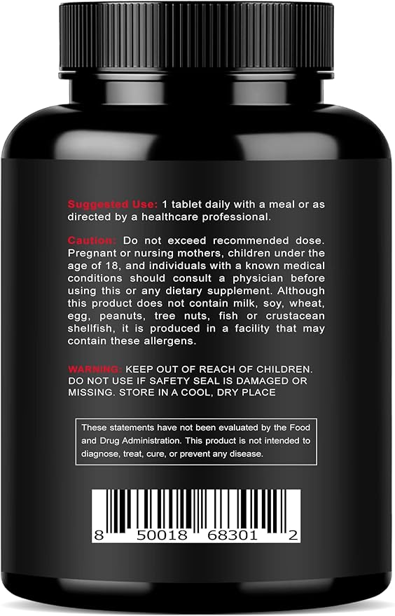 Vitamin B Complex - Contains All Essential B Vitamins - B1, B2, B3, B5, B6, B7, B9, B12 and Biotin - Super B Complex Vitamins for Energy, Immunity Support - 180 Tablets