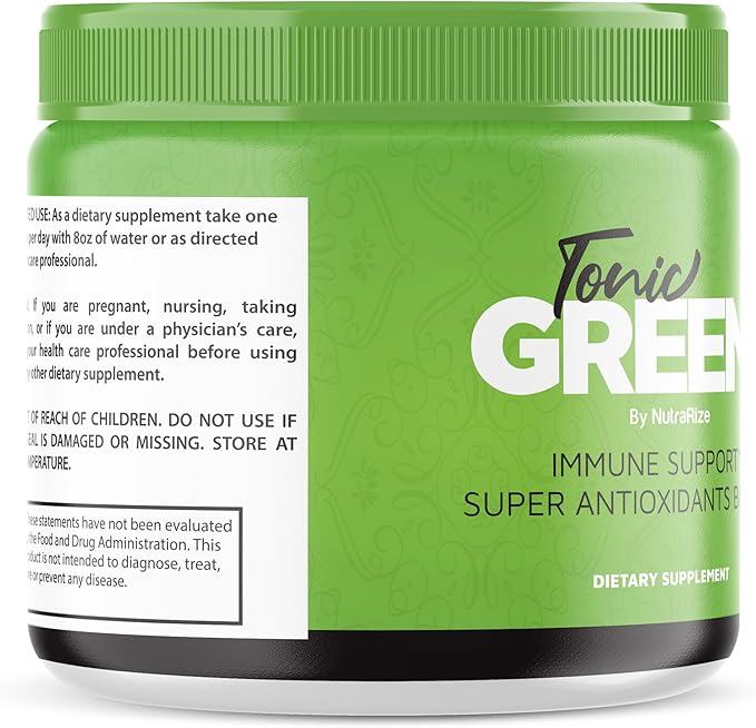 (3 Pack) Tonic Greens, All-Natural Supplement in a Jar for Immune Support, TonicGreens, Delicious Way to Detox The Body, Tonic Green Powder for Health and Wellness Reviews (90 Servings)