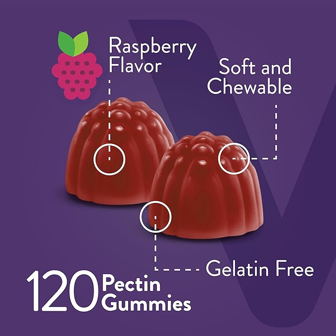 Womens Multivitamin Gummies - Immune Support - 12 in 1 Essential Daily Vitamins & Minerals - Vitamin A, C, D3, E, B6, B12, Folic Acid, Biotin, Calcium, Zinc & More - Vegetarian - Raspberry Flavored