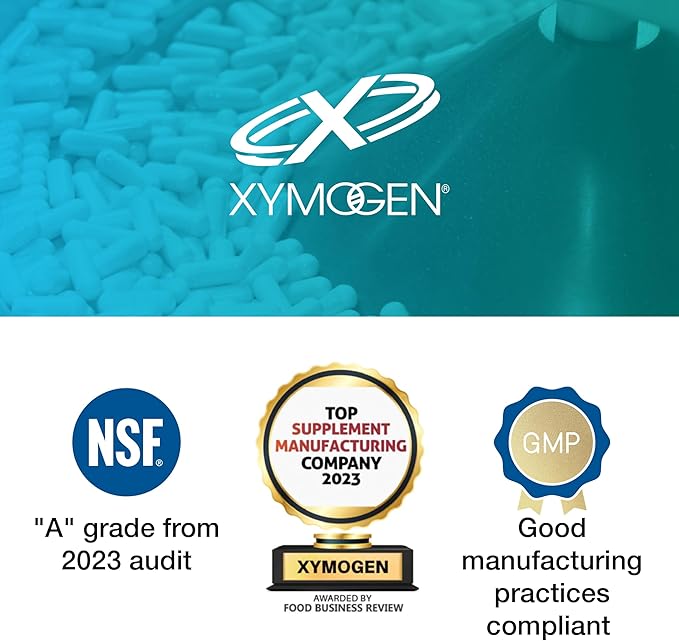 XYMOGEN i5 - Gut Health, Detox + Cytokine Balance Support Powder - 21g Protein, Immunoglobulin, Arabinogalactan, Broccoli Seed Extract - Vanilla Drink Mix (10 Packets)