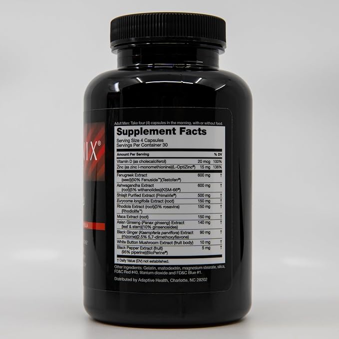Nugenix Total-T Maxx - Maximum Total Testosterone Booster for Men, 120 Count