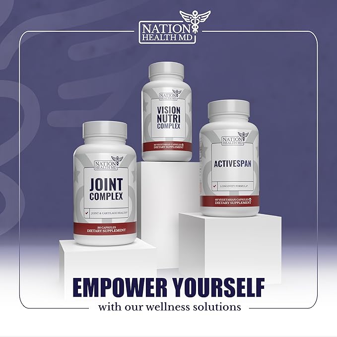Joint Complex - Joint & Cartilage Health - Joint Support Supplement with Calcium, NEM Eggshell Membrane, Boswellia Serrata - Knee Supplements for Men & Women, 30 Capsules