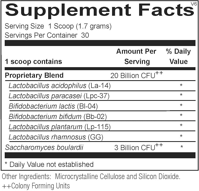 Probiotic for Kids - Helps Bowel Regularity, Digestion & Micronutrient Absorption, Maintain Gastrointestinal Balance, Children’s Gut Health and Digestive - 1.8oz (51g Powder)
