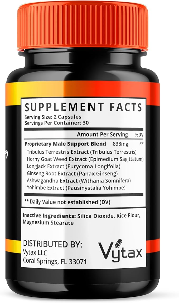 (2 Pack) Booster XT for Men, Booster XT Capsules, Premium Formula Vitamin Supplement Support Energy Peak Performance, Multivitamin Pastillas Capsulas BoosterXT Boost XL (120 Capsules)
