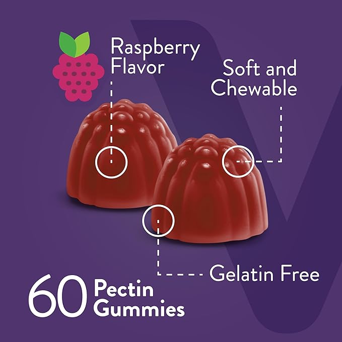 Womens Multivitamin Gummies - Immune Support - 12 in 1 Essential Daily Vitamins & Minerals - Vitamin A, C, D3, E, B6, B12, Folic Acid, Biotin, Calcium, Zinc & More - Vegetarian - Raspberry Flavored