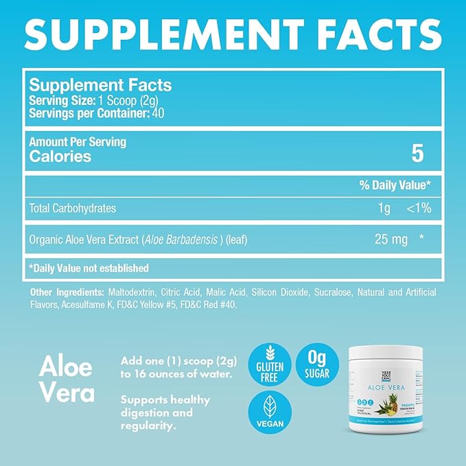 Yes You Can! Detox Plus Kit (Meal Replacement Vanilla, Aloe Vera Hibiscus) - Complete Meal Replacement Powder, High Energy Shake Booster, Aloe Vera Detox Supplement, Health Transformation