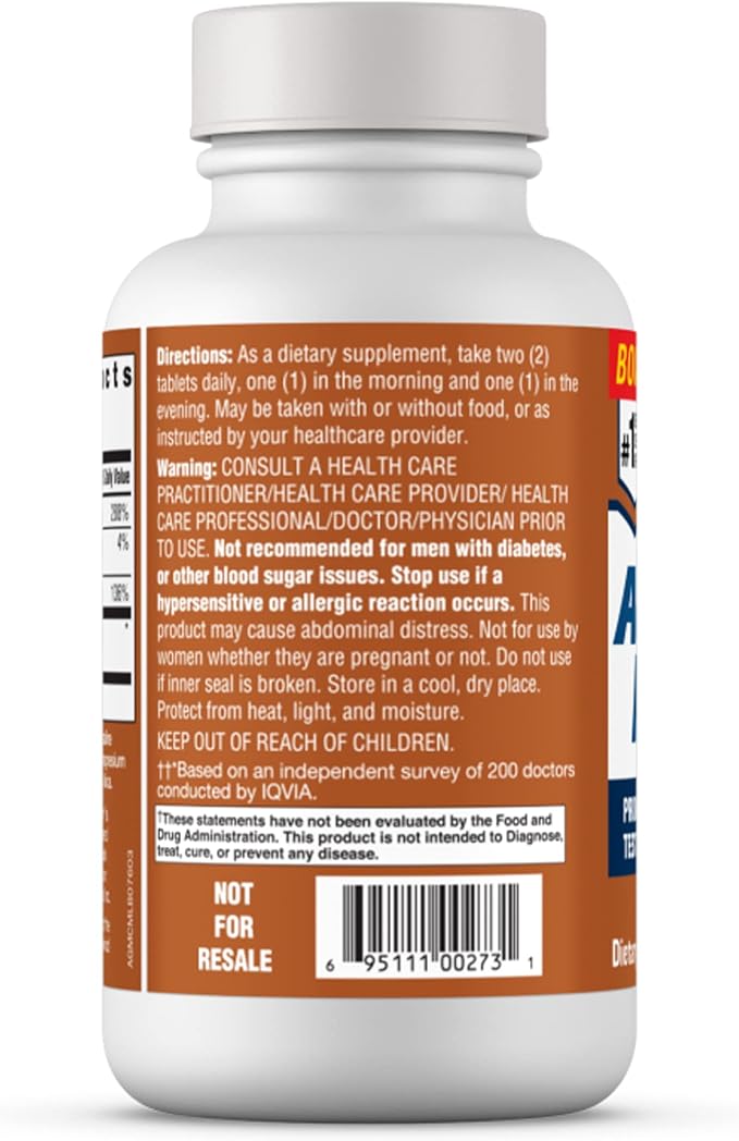 Free Testosterone Booster Supplement for Men, 76 Tablets