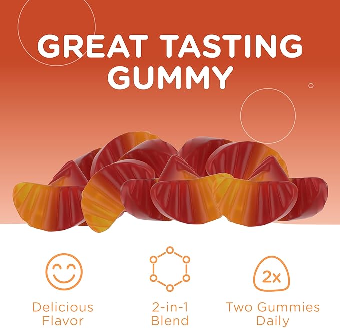 Zahler Chapter One Probiotic Gummies for Kids - Probiotics Gummies with Prebiotic Blend - Raspberry Orange Flavor - Kosher Vegetarian Non GMO Probiotics for Kids - Probiotic with Fiber (60 Count)