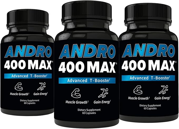 Max (3 Pack, Max Testosterone Booster)