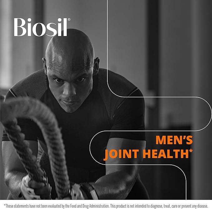 Biosil On Your Game - 60 Veggie Capsules - with Patented ch-OSA Complex - Increase Collagen Production for Joint Pain Relief, Flexibility & Range of Motion - GMO Free - 30-Day Supply