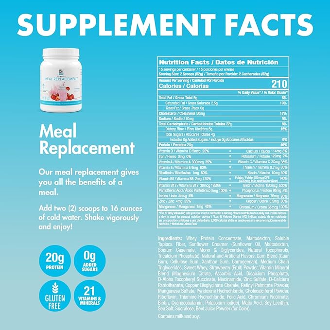 Yes You Can! Detox Plus Kit (Meal Replacement Strawberry, Aloe Vera Mango) - Complete Meal Replacement Powder, High Energy Shake Booster, Aloe Vera Detox Supplement, Health Transformation