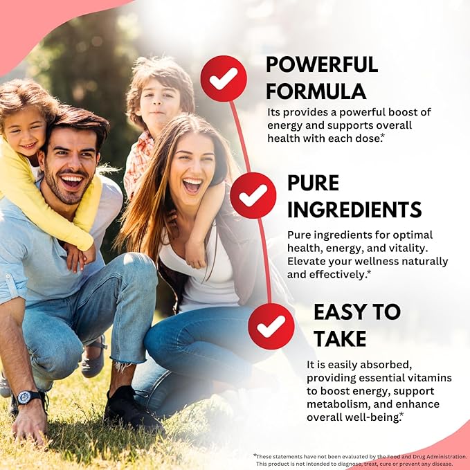 Vitamin B Complex Supplement with 20000 mcg - Extra Strength for Men and Women - Vegan| Raspberry Liquid Drops| USA Made, B1, B2, B3, B5, B6, Biotin, Folic Acid & B12 Methylcobalamin | 4 Months Supply