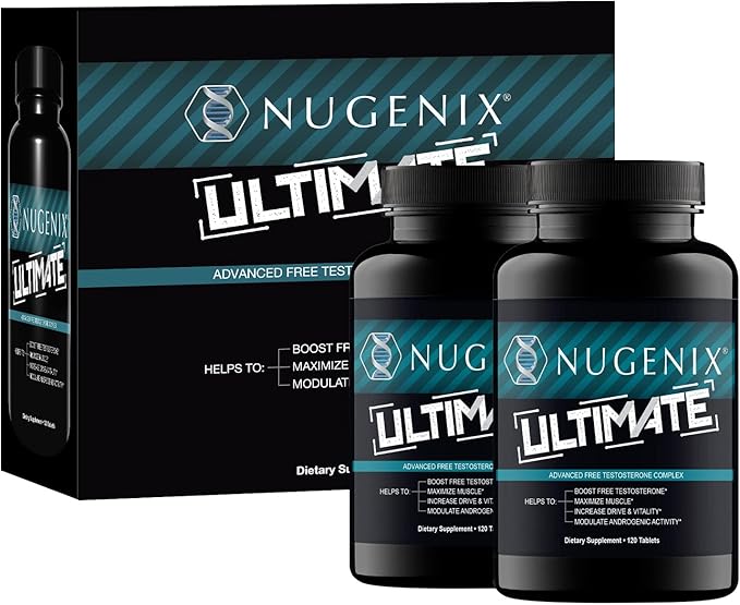 Nugenix Ultimate Free Testosterone Booster - 240 Count