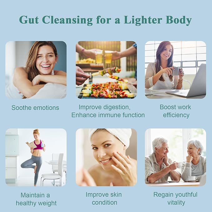 15 Day Gut Cleanse for Women & Men- Gut and Colon Support- Probiotics& Psyllium Husk Cleanse Bowel Dissolving Capsules, Dietary Supplement (30 Capsules)