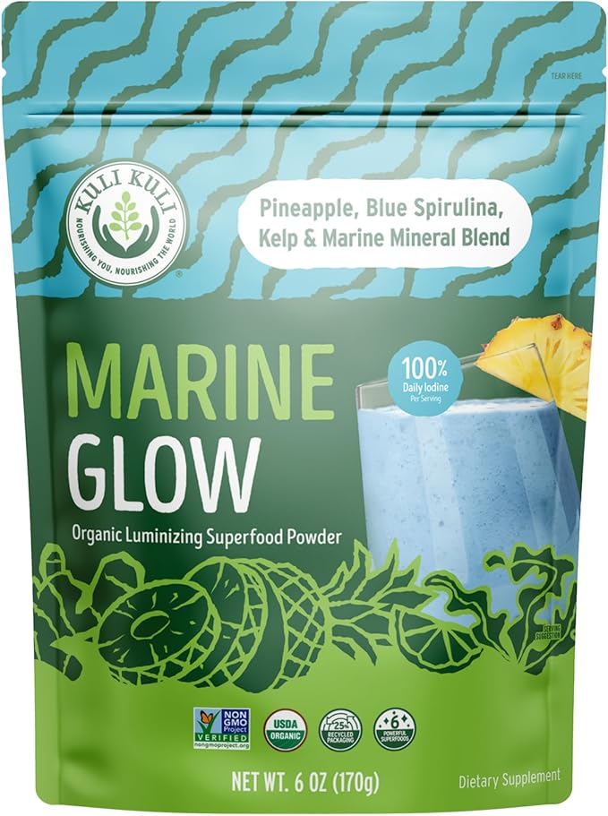 KULI KULI Organic Marine Glow Superfood Blend, 6 OZ