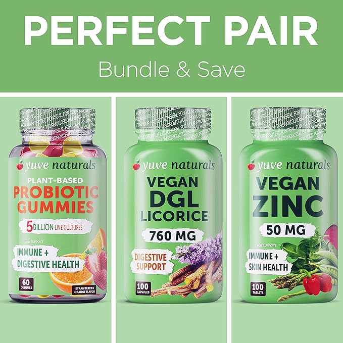 Yuve Vegan Multivitamin Gummies for Men and Women - Daily Energy, Strength, Immunity - Vitamin A, C, B3, B6, B12, Biotin & Zinc - Delicious Chewable Supplement - Non-GMO, Gluten & Gelatin-Free - 60ct