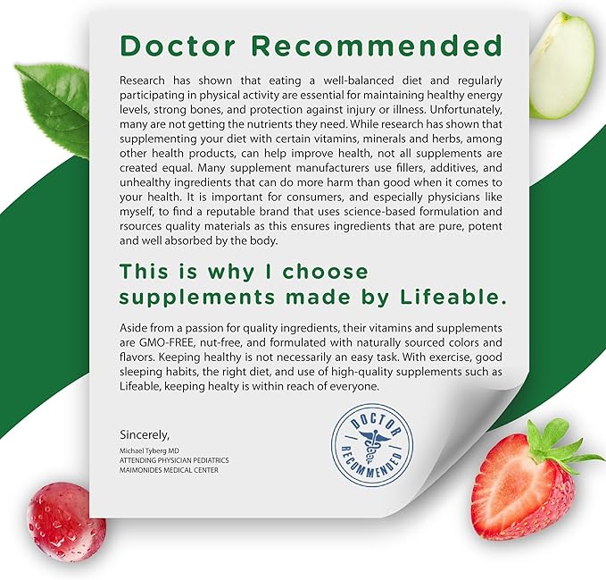 Vitamin D Gummies for Adults | 5000 IU | Great Tasting D3 Vitamin | Immune Support and Healthy Bones Vitamin D Supplement for Men, Women | 90 Gummies | Lifeable