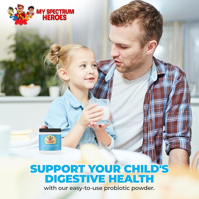 Probiotic for Kids - Helps Bowel Regularity, Digestion & Micronutrient Absorption, Maintain Gastrointestinal Balance, Children’s Gut Health and Digestive - 1.8oz (51g Powder)